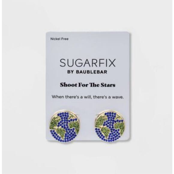 SUGARFIX by Bauble Bar Globetrotter Stud Earrings - OS - Picture 1 of 5